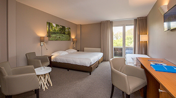 Hotelkamer van Fletcher Hotel-Restaurant Spaarnwoude